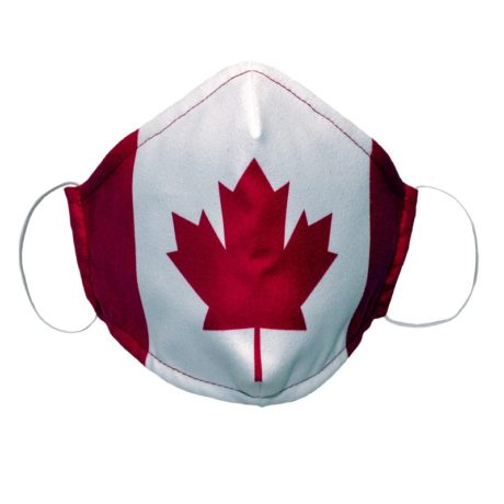 Cooling Face Mask – Canada Red 1